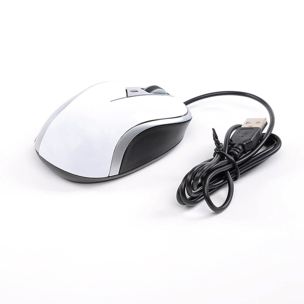 Wozlo Ergonomik Usb Optik Kablolu Mouse 1000 Dpı - Beyaz Wozlo Ergonomik Usb Optik Kablolu Mouse 1000 Dpı - Beyaz